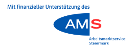 Logo Das Arbeitsmarktservice Steiermark - Partner der Kinderdrehscheibe Steiermark